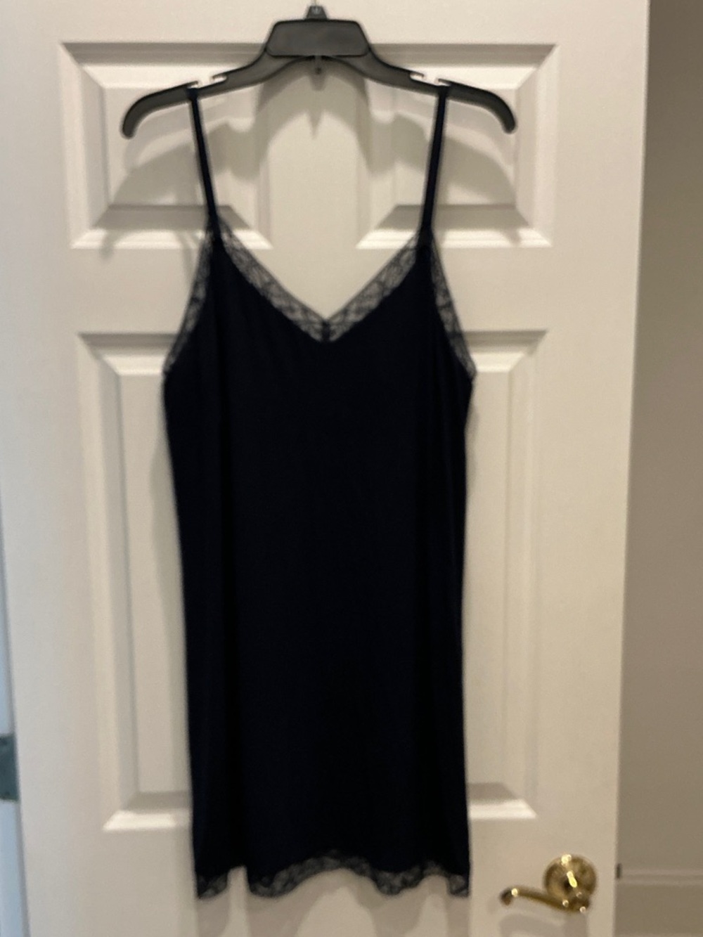 Soma Cool Nights lace nightgown-Navy